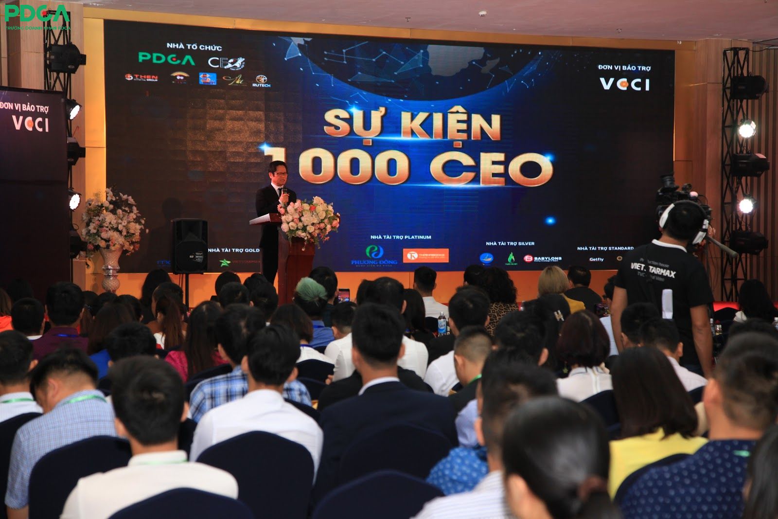 Hình ảnh tổ chức sự kiện 1000 CEO