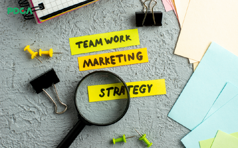 Đặt ra mục tiêu và chiến lược marketing