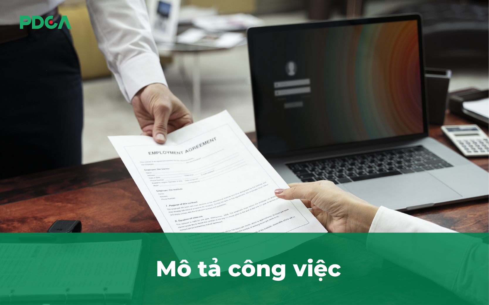 Mô tả công việc