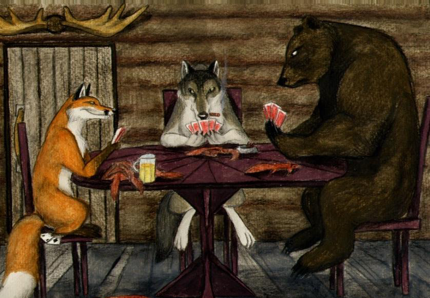 Bài học sói, cáo, gấu